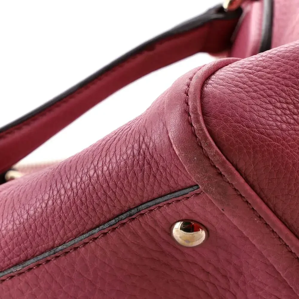 Gucci Soho Zip Tote Leather Small #254153G78B - Picture 7 of 8